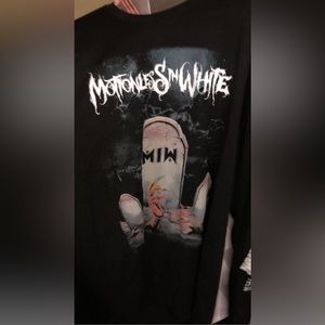 Motionless In White (Trinity of Terror Tour) long sleeved shirt.